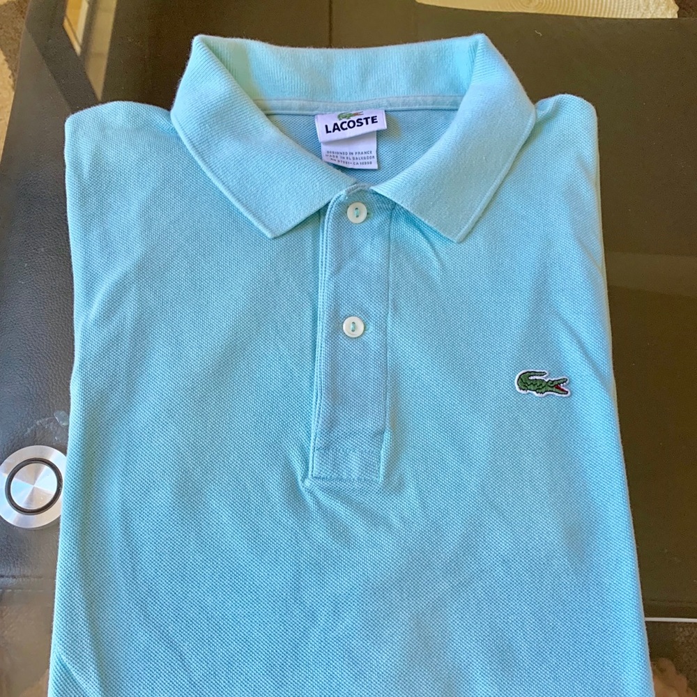 Lacoste Light Blue Polo
